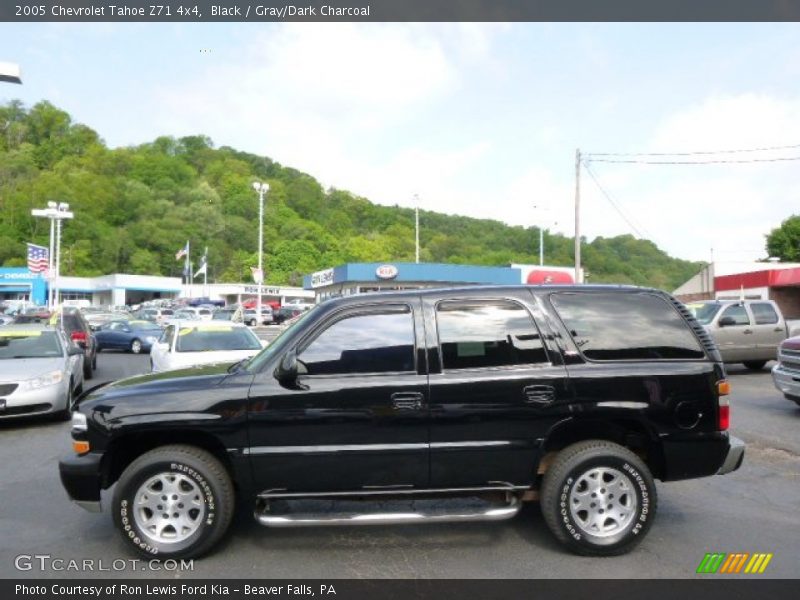 Black / Gray/Dark Charcoal 2005 Chevrolet Tahoe Z71 4x4