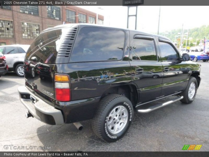 Black / Gray/Dark Charcoal 2005 Chevrolet Tahoe Z71 4x4