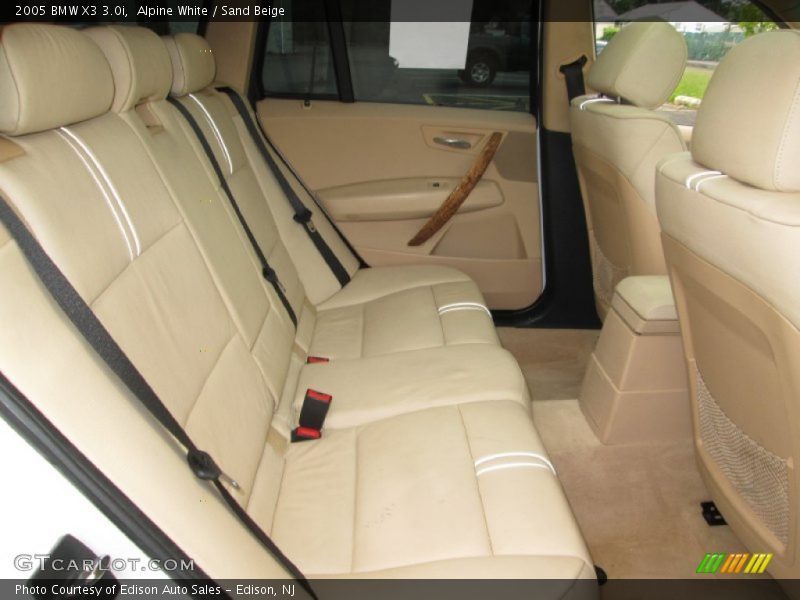 Alpine White / Sand Beige 2005 BMW X3 3.0i