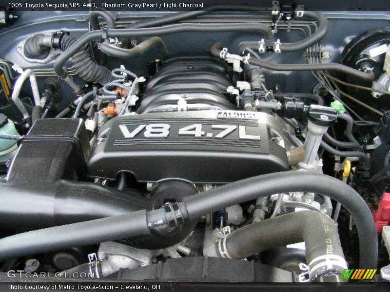 Phantom Gray Pearl / Light Charcoal 2005 Toyota Sequoia SR5 4WD