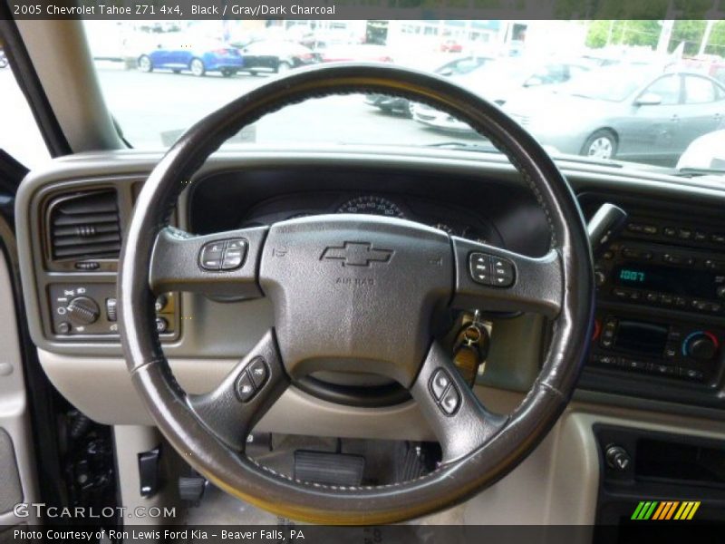 Black / Gray/Dark Charcoal 2005 Chevrolet Tahoe Z71 4x4