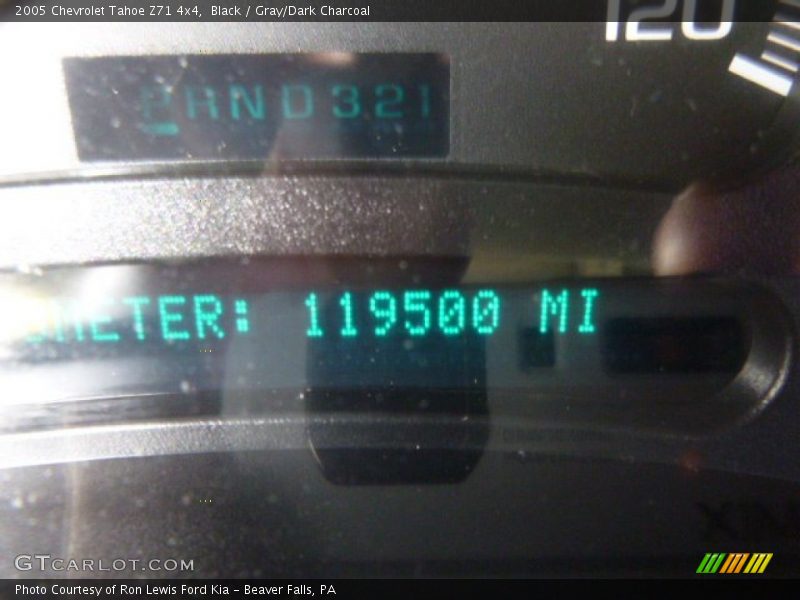 Black / Gray/Dark Charcoal 2005 Chevrolet Tahoe Z71 4x4