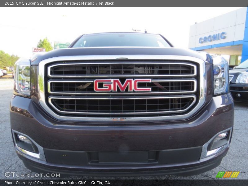 Midnight Amethyst Metallic / Jet Black 2015 GMC Yukon SLE