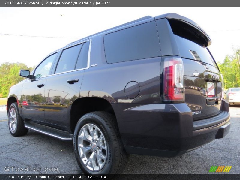 Midnight Amethyst Metallic / Jet Black 2015 GMC Yukon SLE
