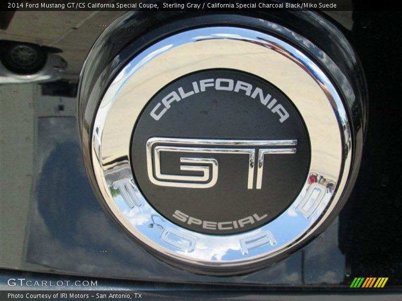 Sterling Gray / California Special Charcoal Black/Miko Suede 2014 Ford Mustang GT/CS California Special Coupe