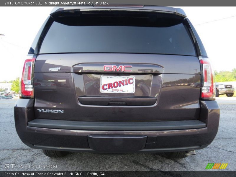 Midnight Amethyst Metallic / Jet Black 2015 GMC Yukon SLE