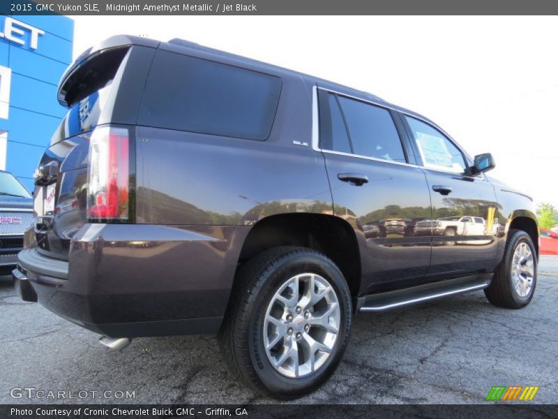 Midnight Amethyst Metallic / Jet Black 2015 GMC Yukon SLE