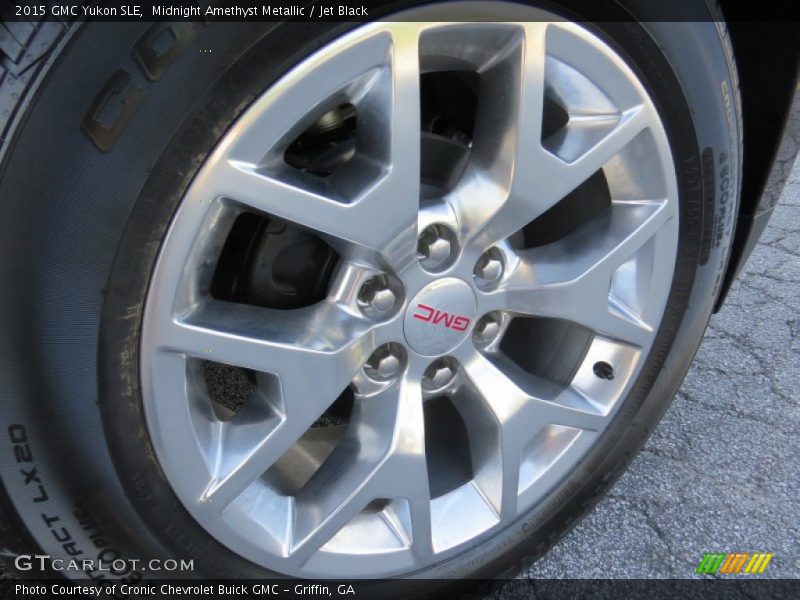 Midnight Amethyst Metallic / Jet Black 2015 GMC Yukon SLE