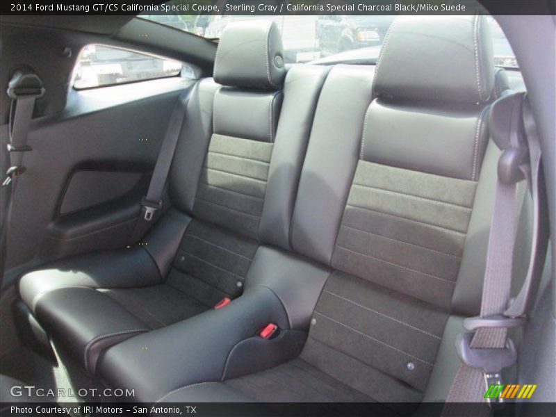 Sterling Gray / California Special Charcoal Black/Miko Suede 2014 Ford Mustang GT/CS California Special Coupe