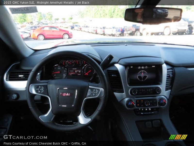 Midnight Amethyst Metallic / Jet Black 2015 GMC Yukon SLE