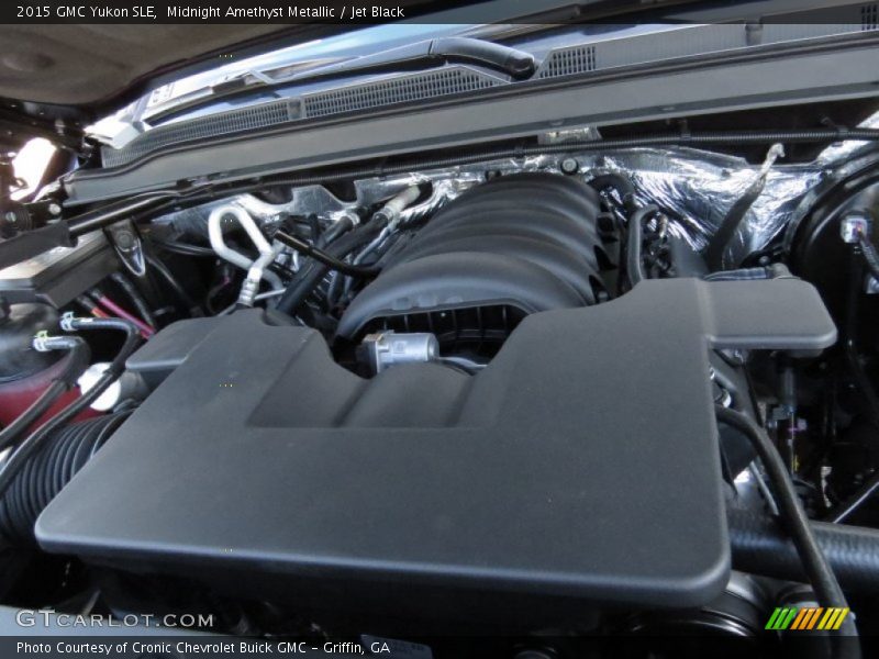 Midnight Amethyst Metallic / Jet Black 2015 GMC Yukon SLE