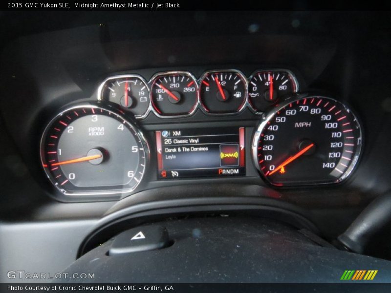 Midnight Amethyst Metallic / Jet Black 2015 GMC Yukon SLE