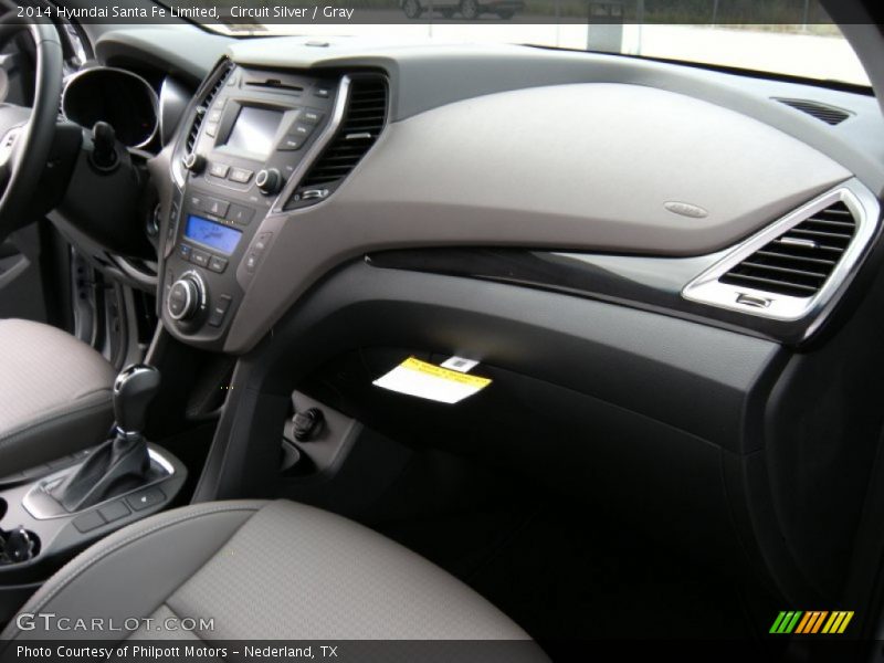 Circuit Silver / Gray 2014 Hyundai Santa Fe Limited