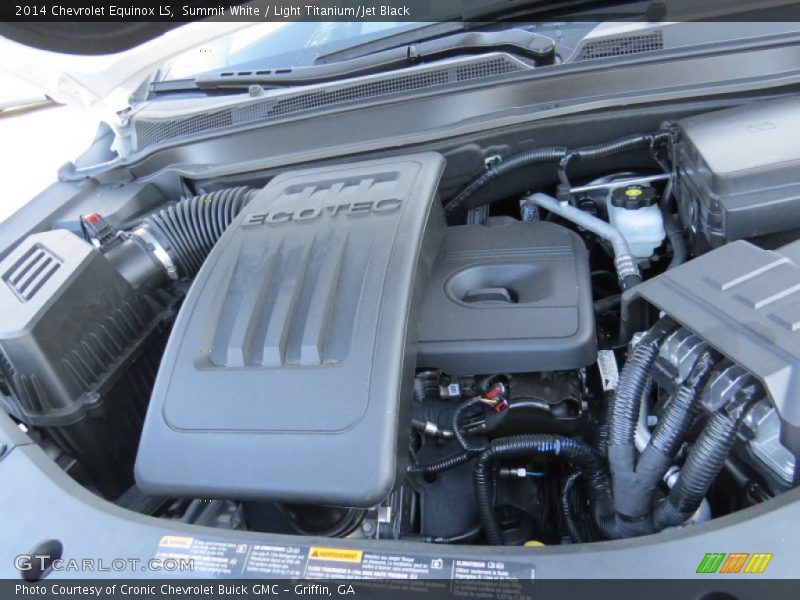 Summit White / Light Titanium/Jet Black 2014 Chevrolet Equinox LS