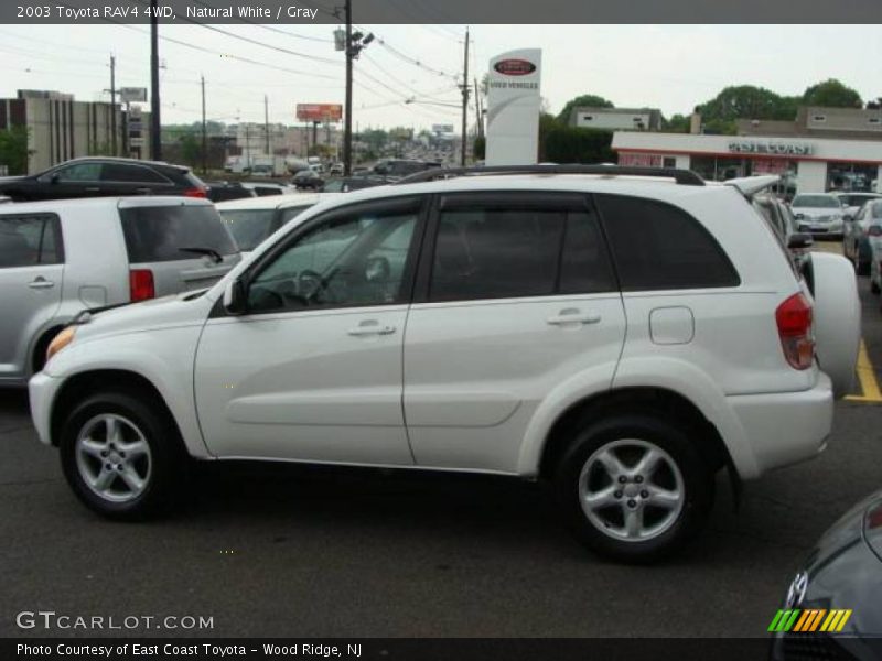 Natural White / Gray 2003 Toyota RAV4 4WD