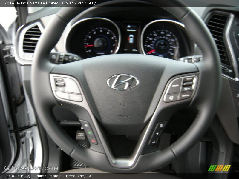 Circuit Silver / Gray 2014 Hyundai Santa Fe Limited