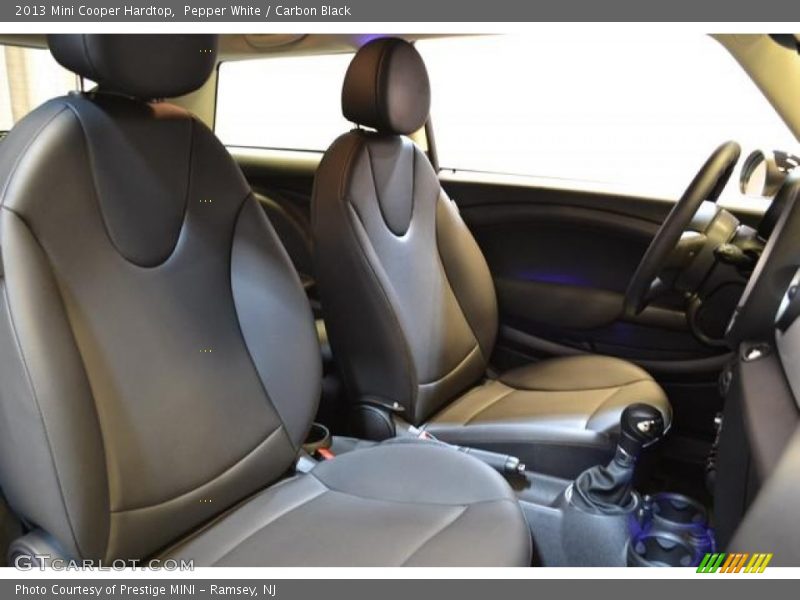 Pepper White / Carbon Black 2013 Mini Cooper Hardtop