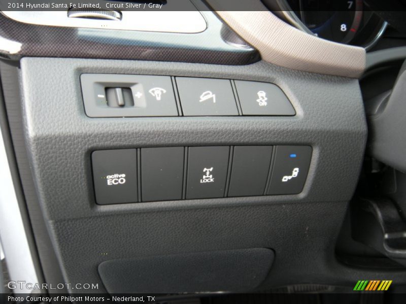 Controls of 2014 Santa Fe Limited