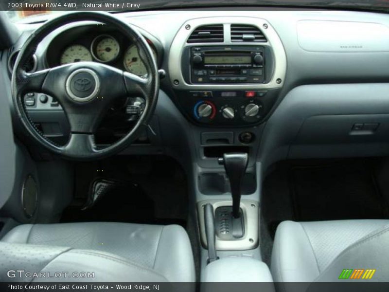 Natural White / Gray 2003 Toyota RAV4 4WD