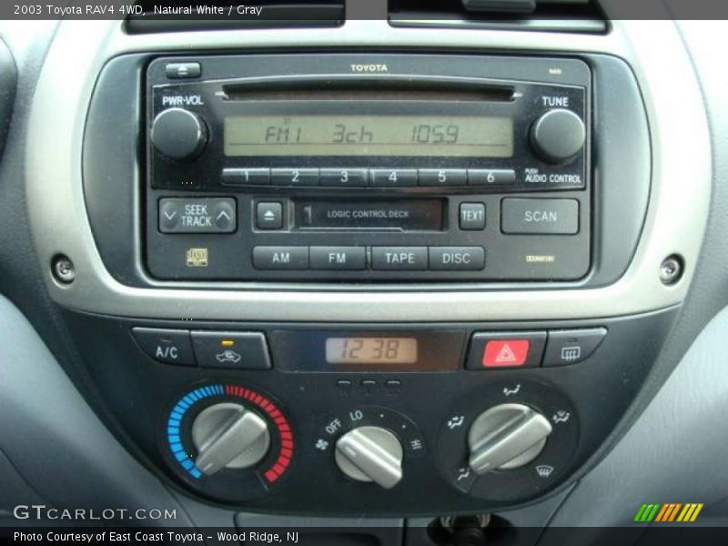 Natural White / Gray 2003 Toyota RAV4 4WD