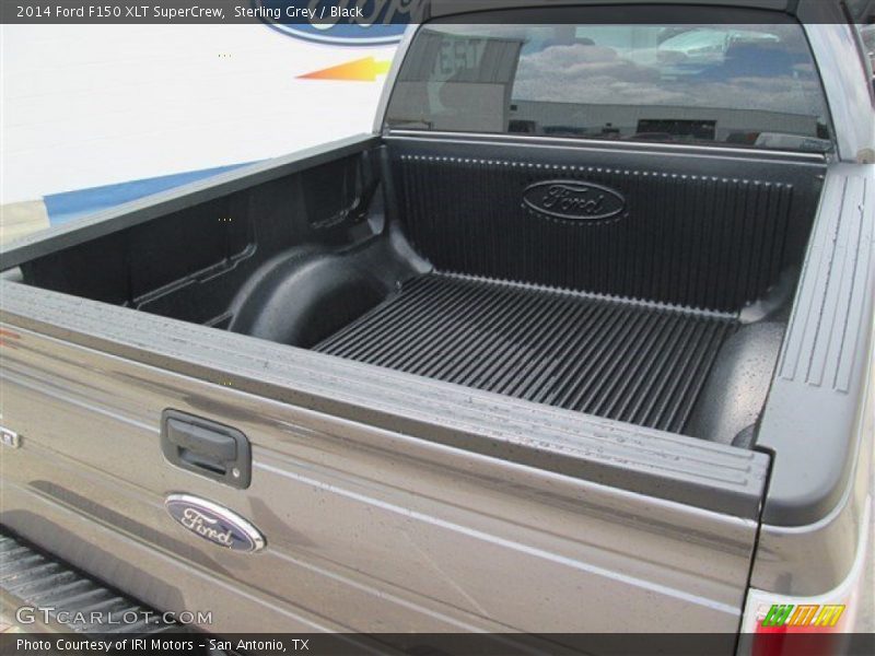 Sterling Grey / Black 2014 Ford F150 XLT SuperCrew