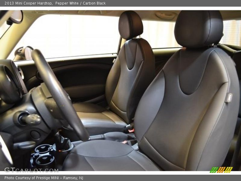 Pepper White / Carbon Black 2013 Mini Cooper Hardtop