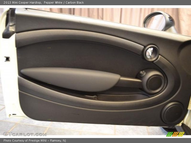 Pepper White / Carbon Black 2013 Mini Cooper Hardtop