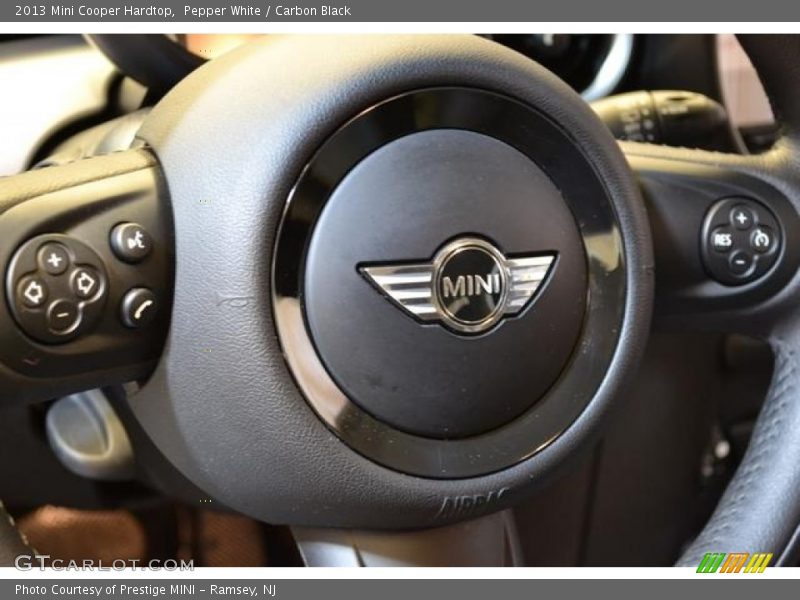 Pepper White / Carbon Black 2013 Mini Cooper Hardtop