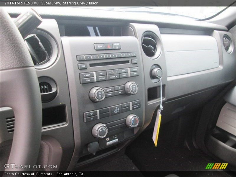 Sterling Grey / Black 2014 Ford F150 XLT SuperCrew
