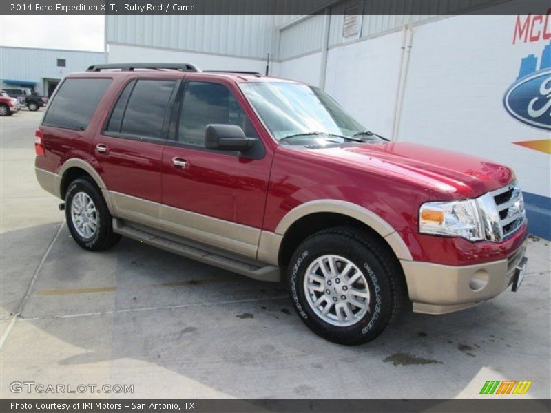 Ruby Red / Camel 2014 Ford Expedition XLT
