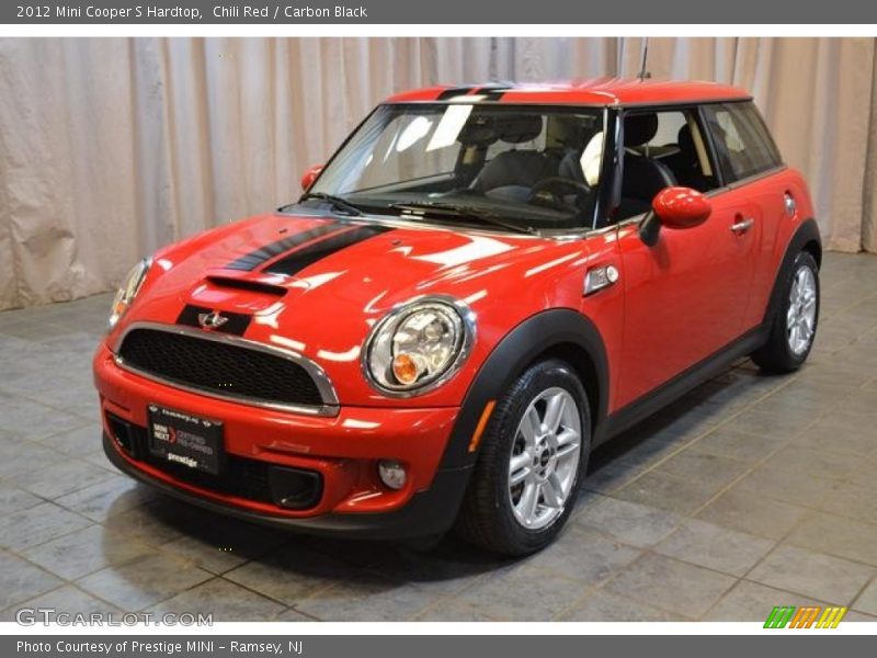 Chili Red / Carbon Black 2012 Mini Cooper S Hardtop