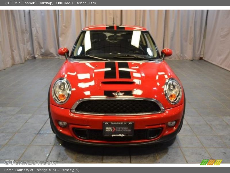 Chili Red / Carbon Black 2012 Mini Cooper S Hardtop