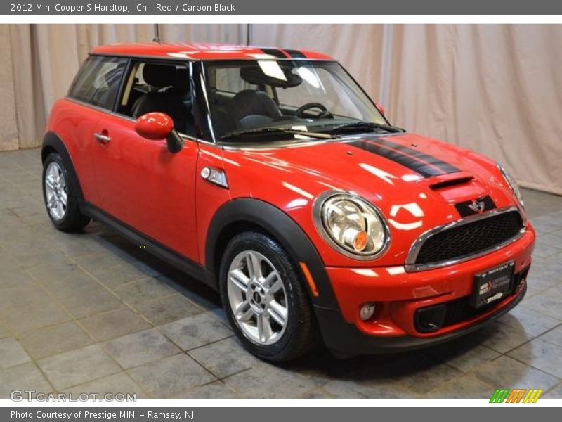 Chili Red / Carbon Black 2012 Mini Cooper S Hardtop