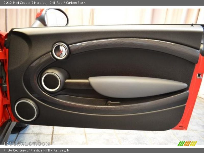Chili Red / Carbon Black 2012 Mini Cooper S Hardtop
