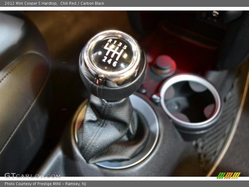 Chili Red / Carbon Black 2012 Mini Cooper S Hardtop