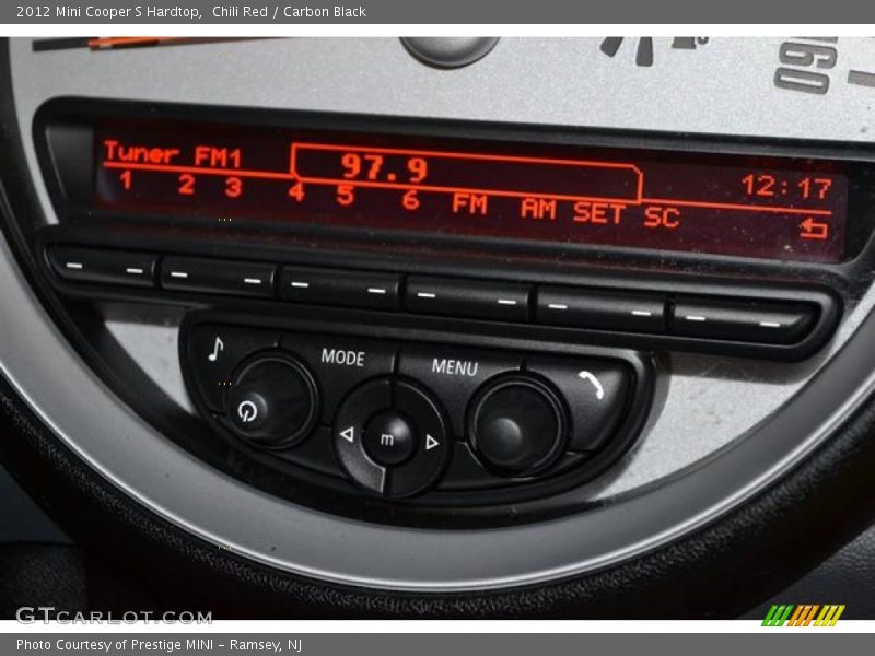 Chili Red / Carbon Black 2012 Mini Cooper S Hardtop