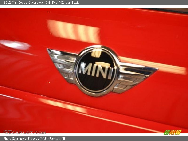 Chili Red / Carbon Black 2012 Mini Cooper S Hardtop