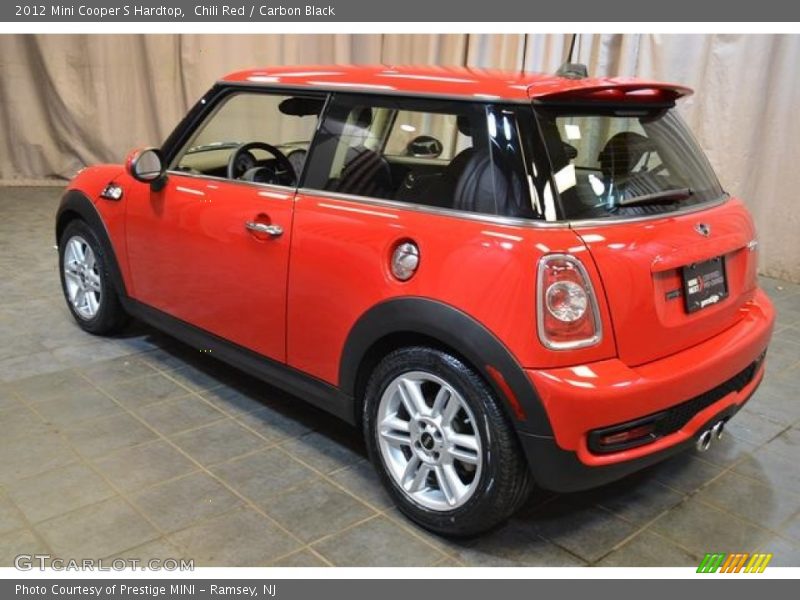Chili Red / Carbon Black 2012 Mini Cooper S Hardtop