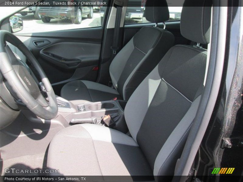 Tuxedo Black / Charcoal Black 2014 Ford Focus S Sedan