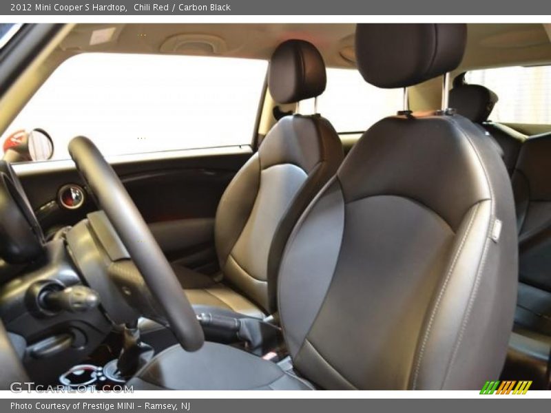 Chili Red / Carbon Black 2012 Mini Cooper S Hardtop