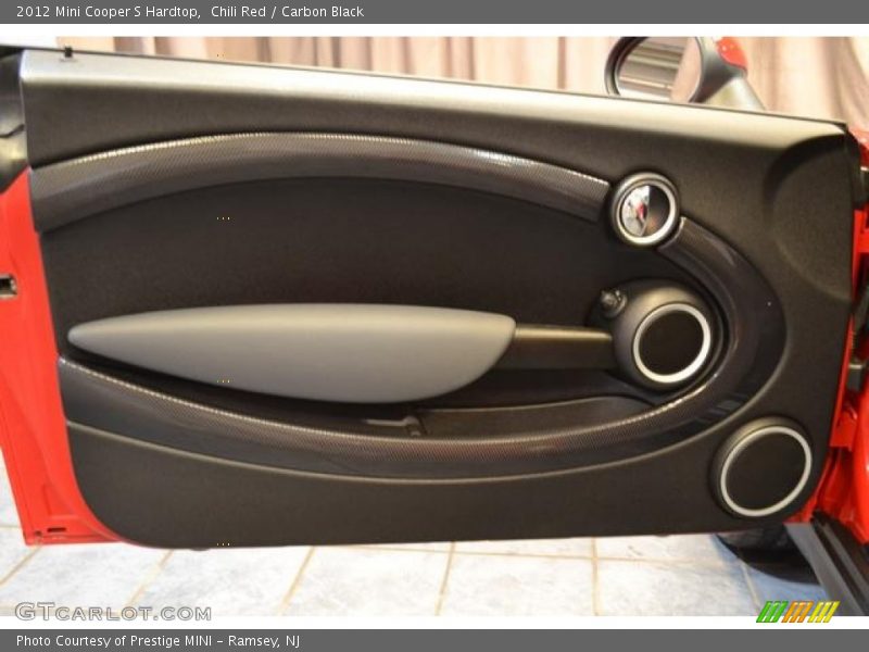 Chili Red / Carbon Black 2012 Mini Cooper S Hardtop