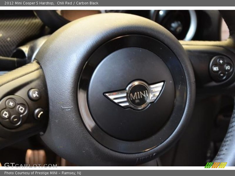 Chili Red / Carbon Black 2012 Mini Cooper S Hardtop
