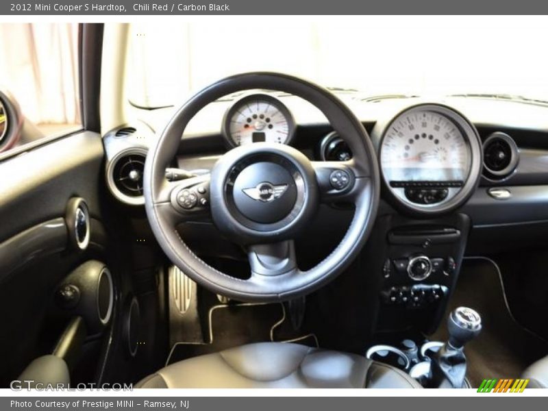 Chili Red / Carbon Black 2012 Mini Cooper S Hardtop