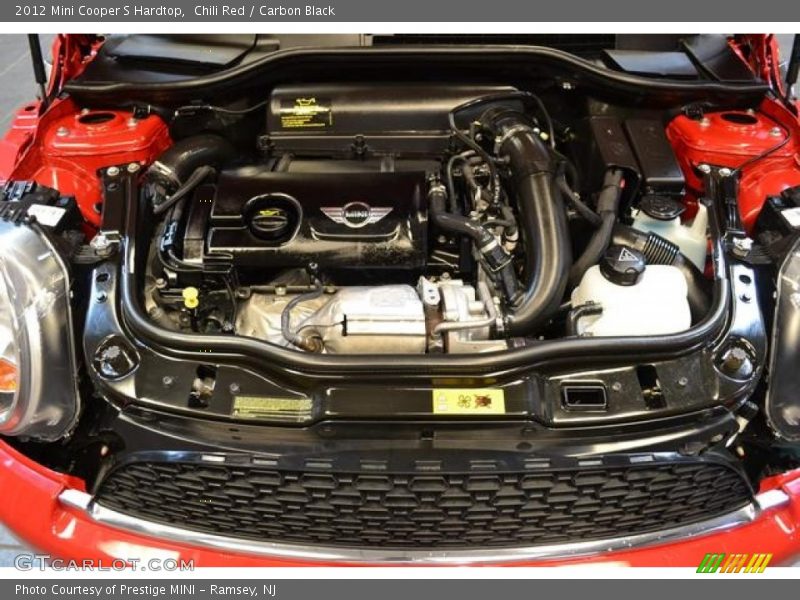 Chili Red / Carbon Black 2012 Mini Cooper S Hardtop