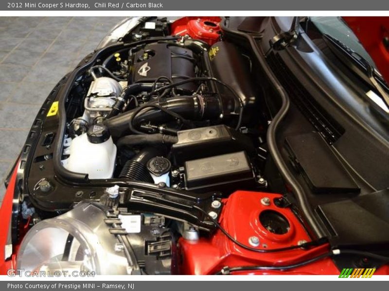 Chili Red / Carbon Black 2012 Mini Cooper S Hardtop