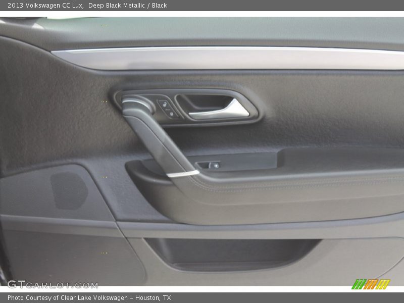 Deep Black Metallic / Black 2013 Volkswagen CC Lux