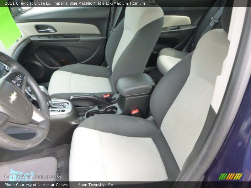 Imperial Blue Metallic / Jet Black/Medium Titanium 2011 Chevrolet Cruze LS