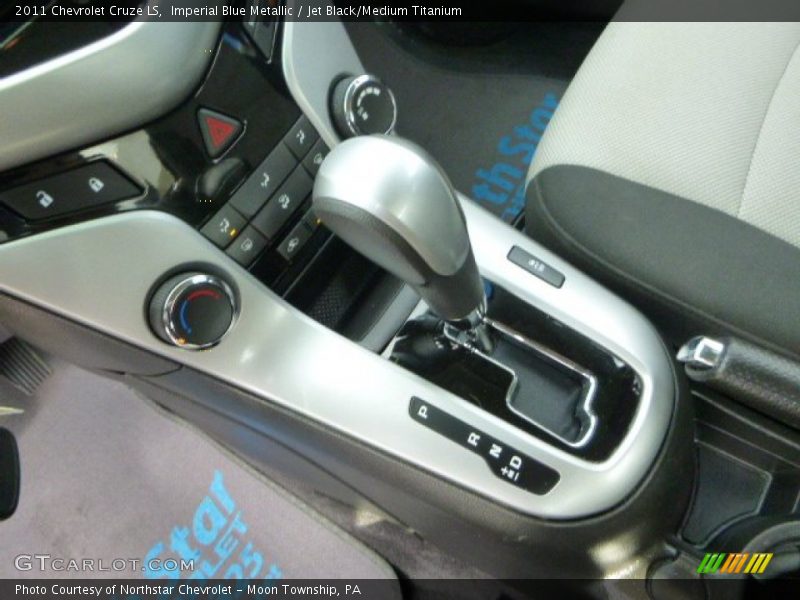 Imperial Blue Metallic / Jet Black/Medium Titanium 2011 Chevrolet Cruze LS