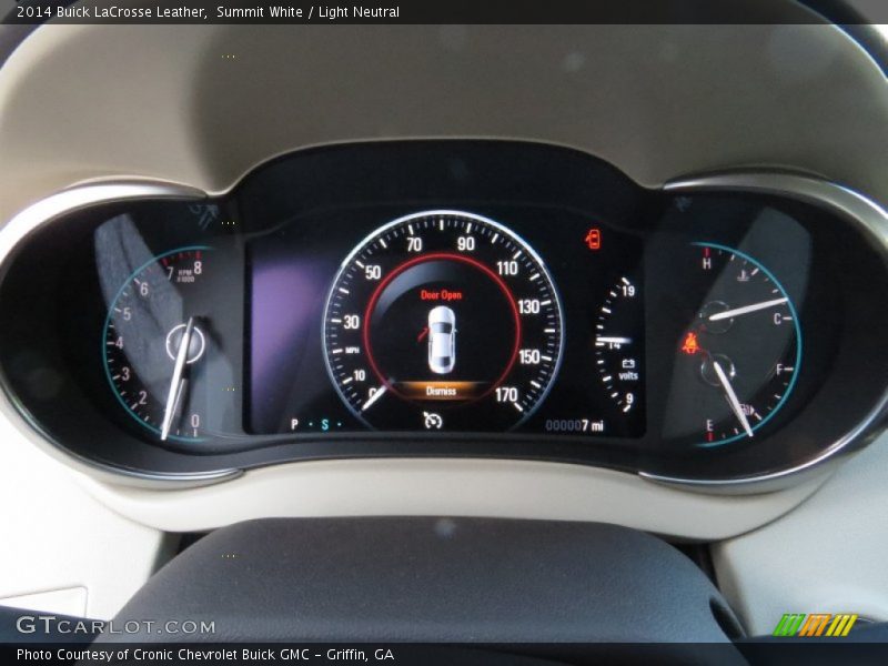Summit White / Light Neutral 2014 Buick LaCrosse Leather