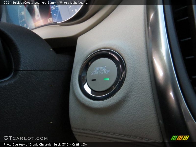 Summit White / Light Neutral 2014 Buick LaCrosse Leather